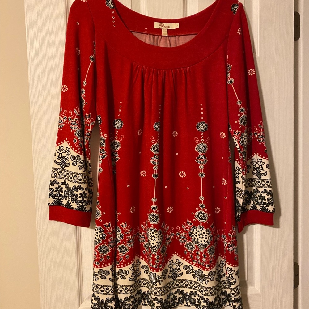 Fun & Festive Christmas Swing Dress
